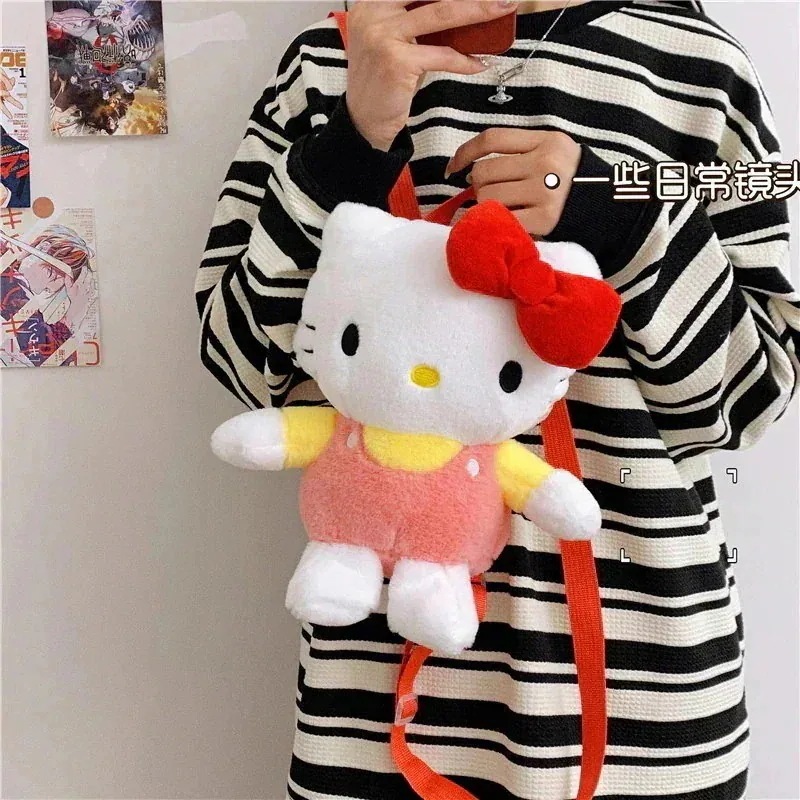 当日出荷超人気 かわいいキティのリュックサックキャラクターのぬいぐるみのショルダーバッグ少女の心の柔らかい妹のぬいぐるみのバッグ ハロウィン 贈り物 当日出荷超人気 かわいいキティのリュックサックキャラクターのぬいぐるみのショルダーバッグ少女の心の柔らかい妹のぬいぐるみのバッグ ハロウィン 贈り物
