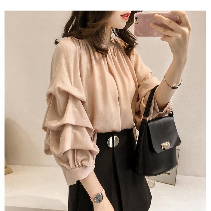 レディース トップス 長袖 シャツ ブラウス カットソー フレアー 体型カバー 着やせ カジュアル 上品 通勤 韓国風 大人 春夏 レディース トップス 長袖 シャツ ブラウス カットソー フレアー 体型カバー 着やせ カジュアル 上品 通勤 韓国風 大人 春夏