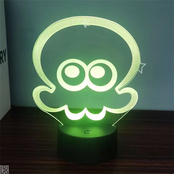 スプラトゥーン イカ ライト スプラトゥーン3 ナイトライト ジェットウォータース グッズ