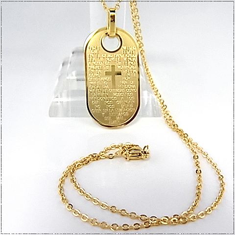 送料無料K24ゴールドインゴットデザイン十字架プレートペンダント 送料無料K24ゴールドインゴットデザイン十字架プレートペンダント