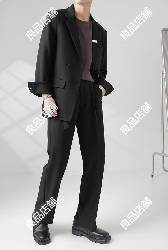 再入荷品「5color」Ｍ-4XL メンズスーツ カジュアルスーツ ゆったり メンズ スーツ 2ピーススーツ リクルートスーツ ビジネススーツ 無地 グリーン パンツスーツ ブラック セットアップ 2