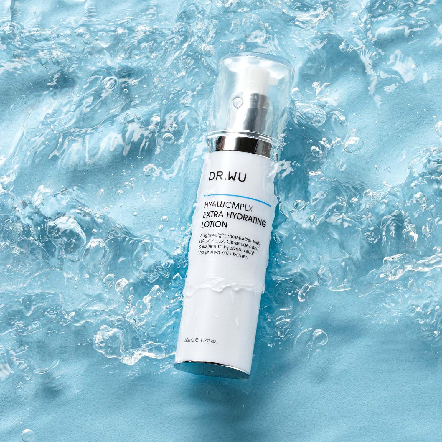 DR.WU(ドクターウー) ヒアルコンプレクス モイスト ローション 50mL ［ 保湿 乳液 ］敏感肌 乾燥肌ヒアルロン酸 しっとり 肌荒れ スクワラン セラミド 配合