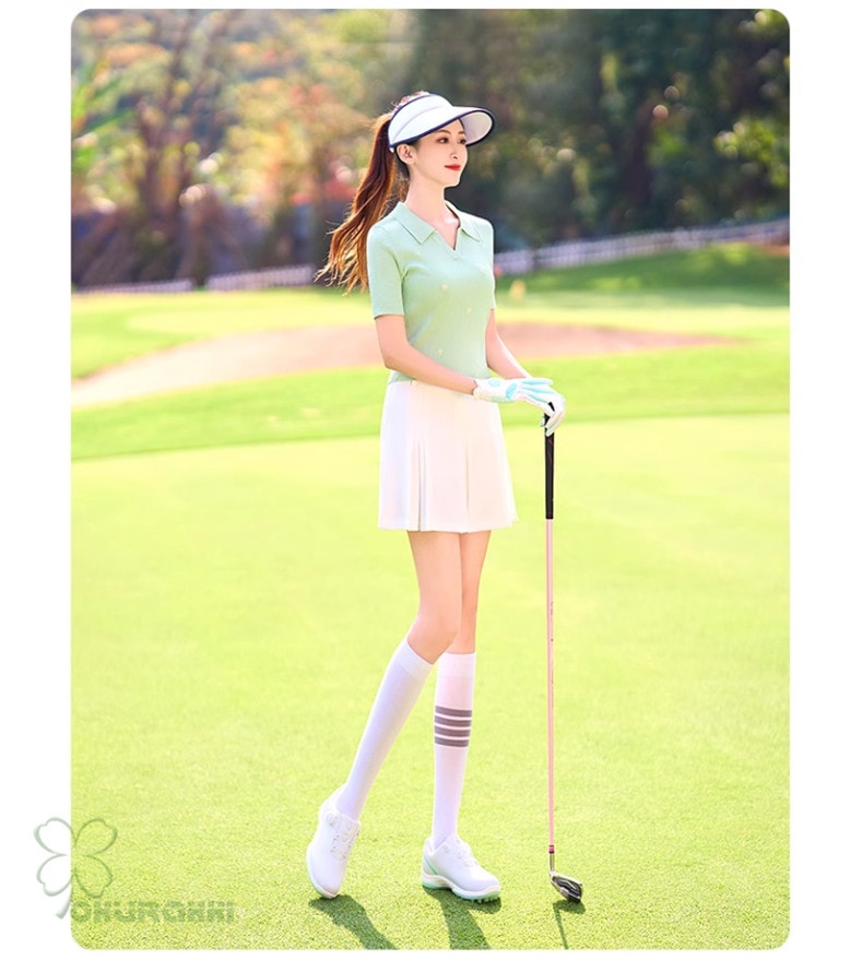 レディース ゴルフ ニット 半袖Tシャツ Vネック ハイウエスト ストレッチ スリム効果 スポーツトップス2506gfshirt10 レディース ゴルフ ニット 半袖Tシャツ Vネック ハイウエスト ストレッチ スリム効果 スポーツトップス2506gfshirt10