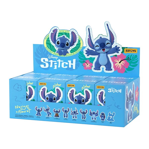 ディズニー スティッチ 52TOYS 3種セット　② 予約販売：12月下旬～1月中旬 お届け予定】52TOYS x ディズニー