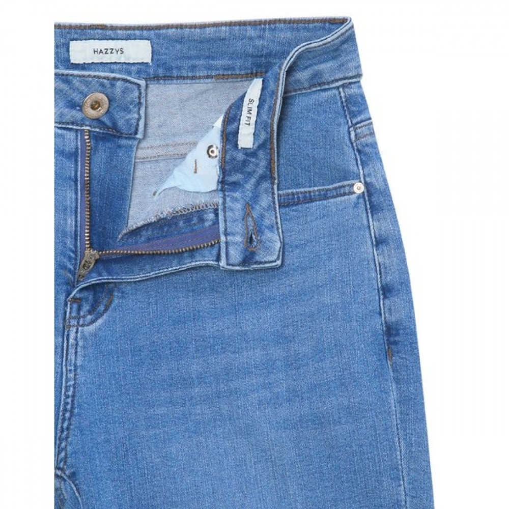 [25SS] [スリム] サマースリムフィットデニムパンツブルーHSPA5BC86B2