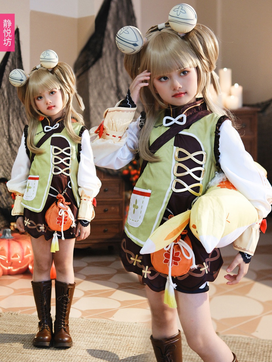 オリジナル神コスプレ衣装女の子瑤瑤コスプレアニメロリータ子供服クレー子供の日公演衣装 オリジナル神コスプレ衣装女の子瑤瑤コスプレアニメロリータ子供服クレー子供の日公演衣装