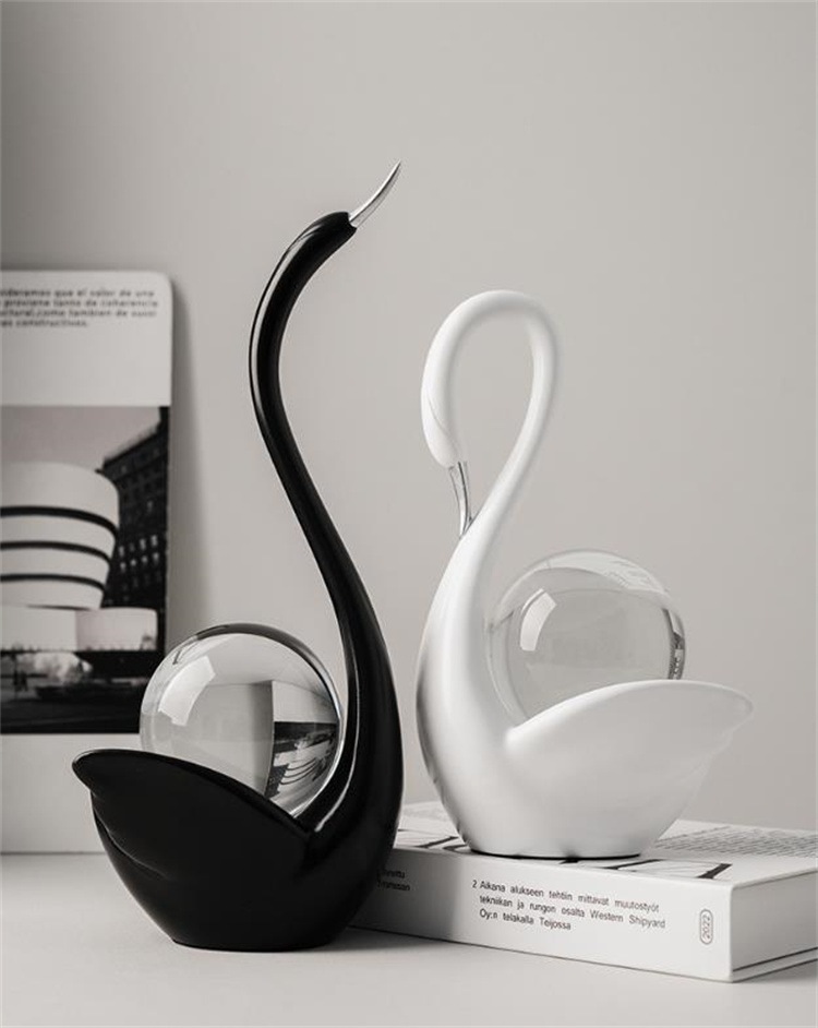 激安セール 陶器製カップルスワン 玄関 リビング飾り 北欧シンプルデザイン