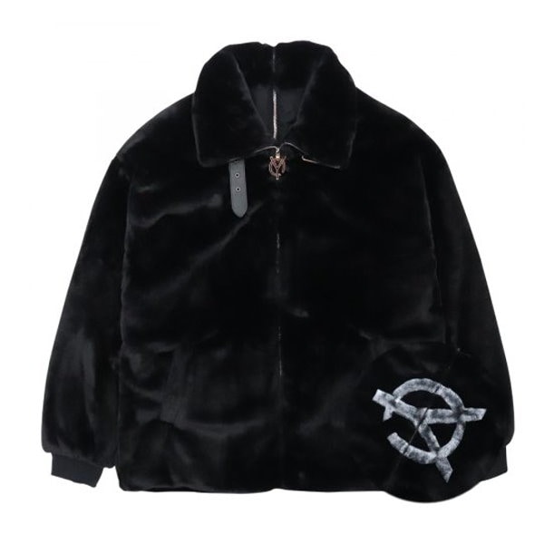 OY オーワイ ファージャケット OY/オーワイ』 BACK SKETCH ODOLLY FUR JACKET/バックステッチ