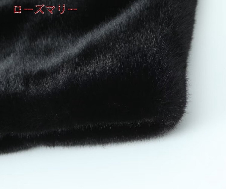 欧米風2023.12.04 秋冬 新作 フェイクファーのコート ジャケット フェックファー 暖かい人工ファー ベーシック 2312008