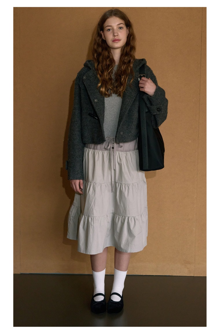 【オーブ】ブラック スラウチ ホーボーバッグ / JLBA5E500BK