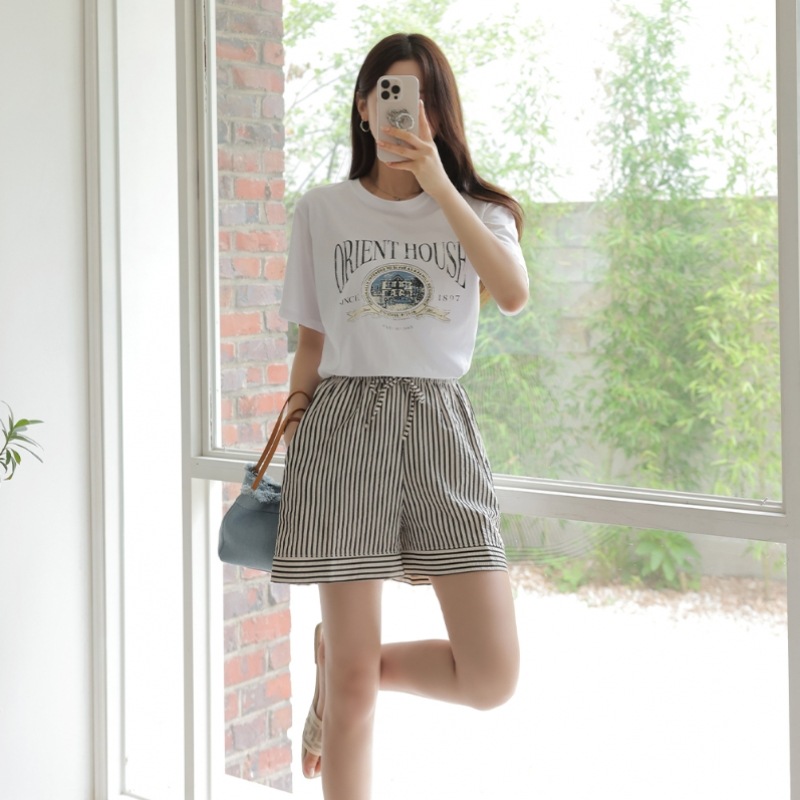 クリック＆ファニーオールディットプリントTシャツ