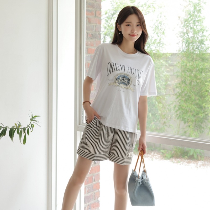 クリック＆ファニーオールディットプリントTシャツ