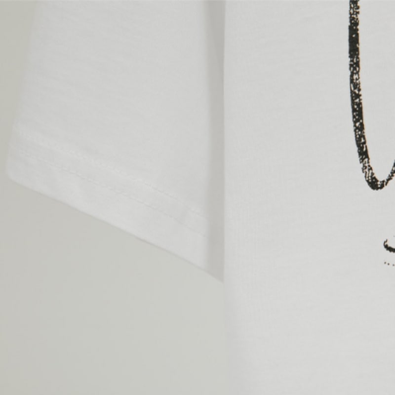 クリック＆ファニーオールディットプリントTシャツ