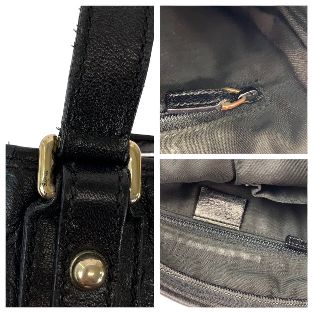 美品 グッチシマ ブラック 黒 シルバー金具 レザー 239347 ショルダーバッグ ポシェット メンズ 408715 美品 グッチシマ ブラック 黒 シルバー金具 レザー 239347 ショルダーバッグ ポシェット メンズ 408715