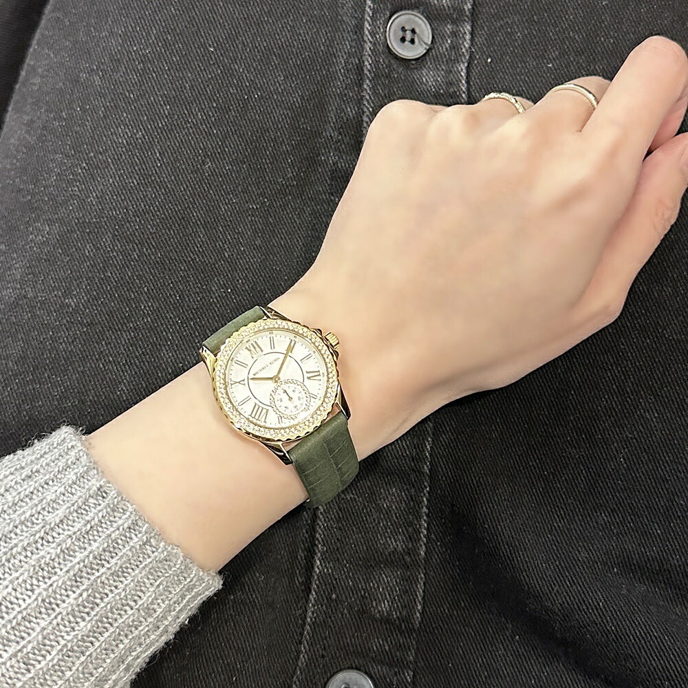 マイケルコース 腕時計 手表 レディース きれい キラキラ 革ベルト グリーン 時計 おしゃれ 上品 大人 誕生日プレゼント 女性 結婚記念日 妻 彼女 母親 還暦 お祝い 記念日プレゼント ポイント マイケルコース 腕時計 手表 レディース きれい キラキラ 革ベルト グリーン 時計 おしゃれ 上品 大人 誕生日プレゼント 女性 結婚記念日 妻 彼女 母親 還暦 お祝い 記念日プレゼント ポイント