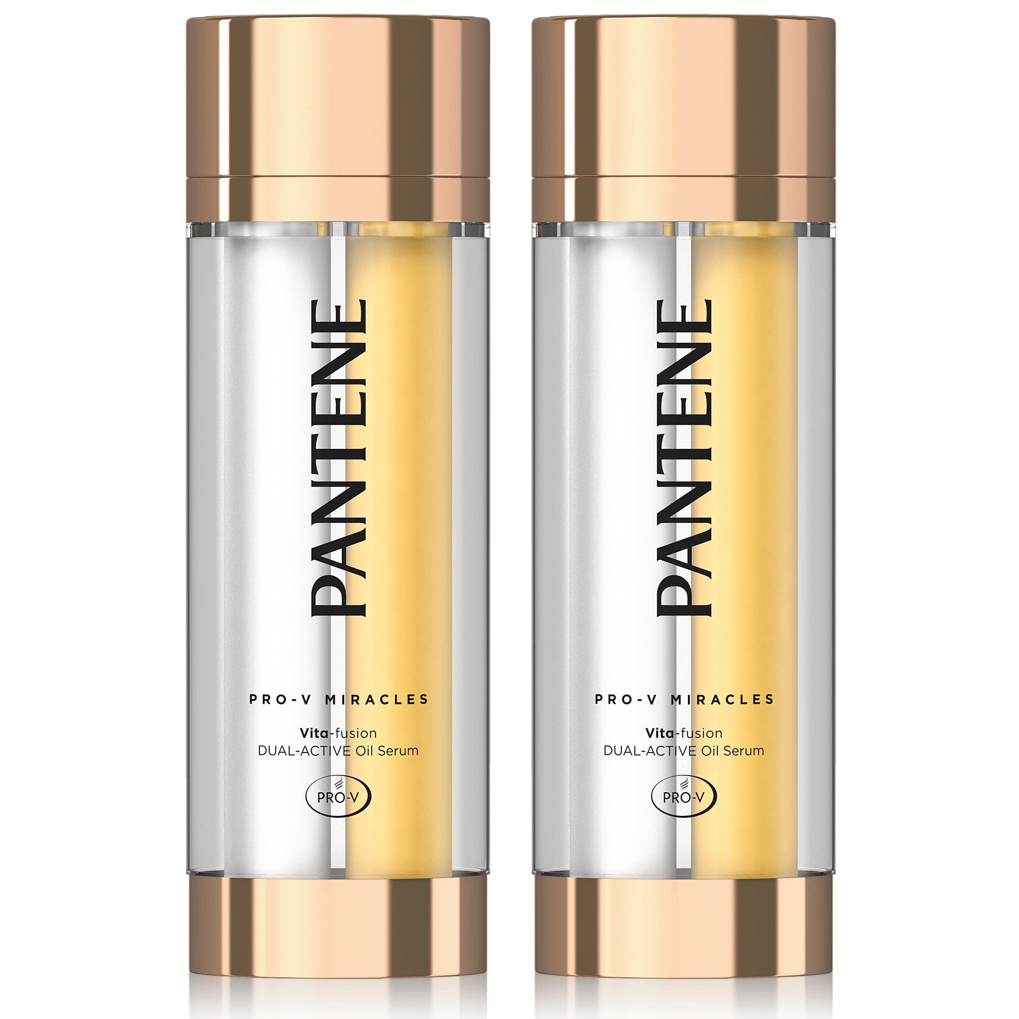パンテーンミラクルズ 洗い流さないトリートメント 42g(各21g 21gの2層) デュアルアクティブオイルセラム 【2点セット】