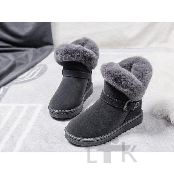 ムートンブーツ レディース ショート丈 ムートンブーツ インヒール 裏ボア 裏起毛 靴 ブーツ カ