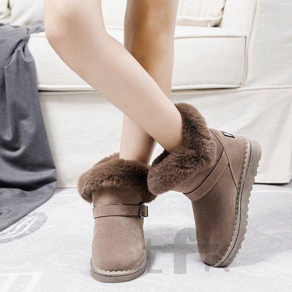 ムートンブーツ レディース ショート丈 ムートンブーツ インヒール 裏ボア 裏起毛 靴 ブーツ カ