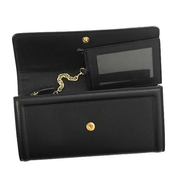 サルヴァトーレ フェラガモ Salvatore Ferragamo / フラップ長札入財布 #22D154 683509 NERO