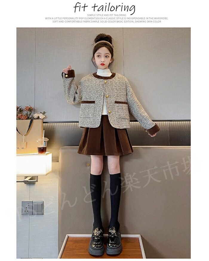 「」入学式 スーツ 女の子 2点セット 卒業式 スーツ 女の子 卒園式 スーツ 女の子 入学式 スーツ 韓国こども服 女の子 セットアップ 子供服 スーツ 女の子 七五三 スカート 女の子 入園式 ス