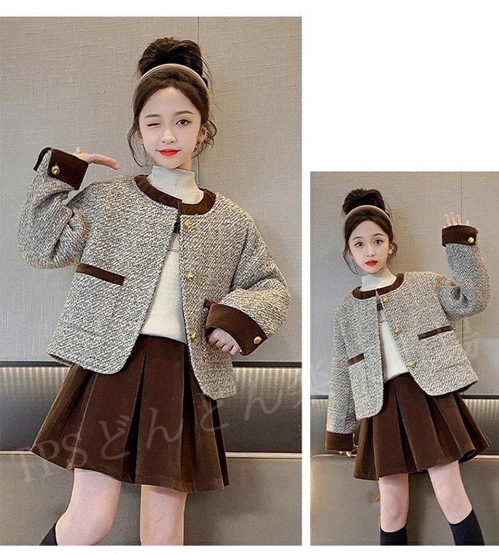 「」入学式 スーツ 女の子 2点セット 卒業式 スーツ 女の子 卒園式 スーツ 女の子 入学式 スーツ 韓国こども服 女の子 セットアップ 子供服 スーツ 女の子 七五三 スカート 女の子 入園式 ス