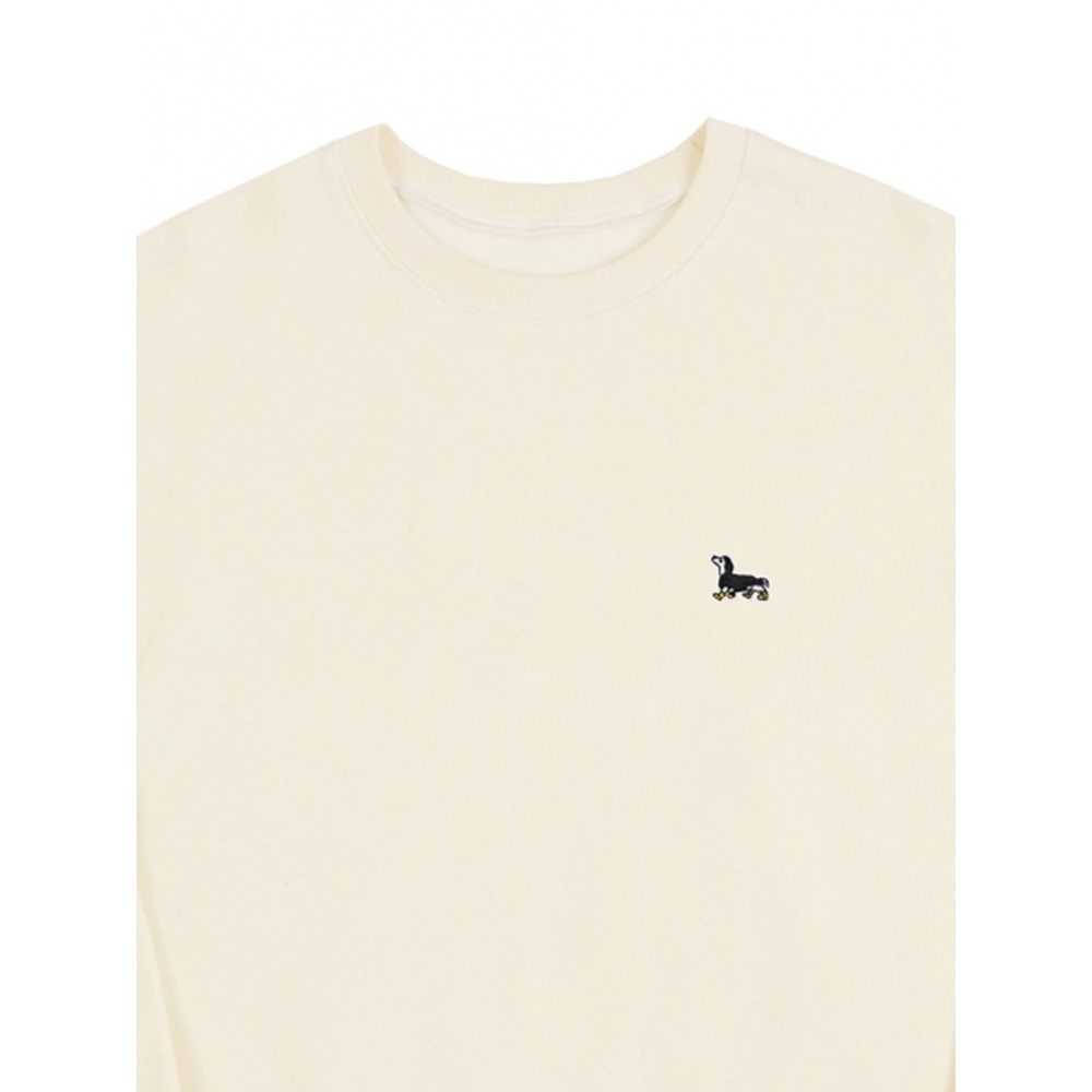 GRAVERイエローブーツパフィー刺繍マントゥーマンクリーム GRAVERイエローブーツパフィー刺繍マントゥーマンクリーム