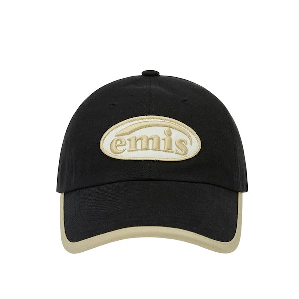 emis  エミス 黒 キャップ 帽子 韓国 楽天市場】セール中 emis キャップ 正規品 TONE ON TONE WAPPEN