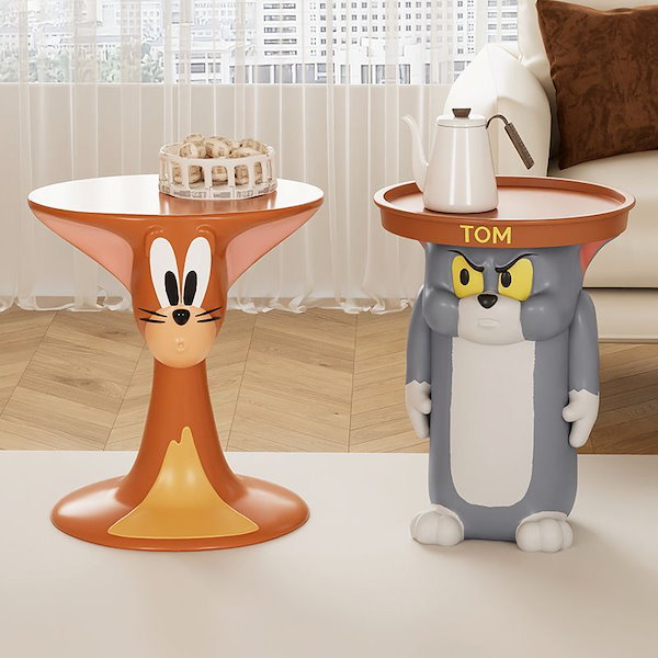 Qoo10] 2種類 トムとジェリー テーブル サイド