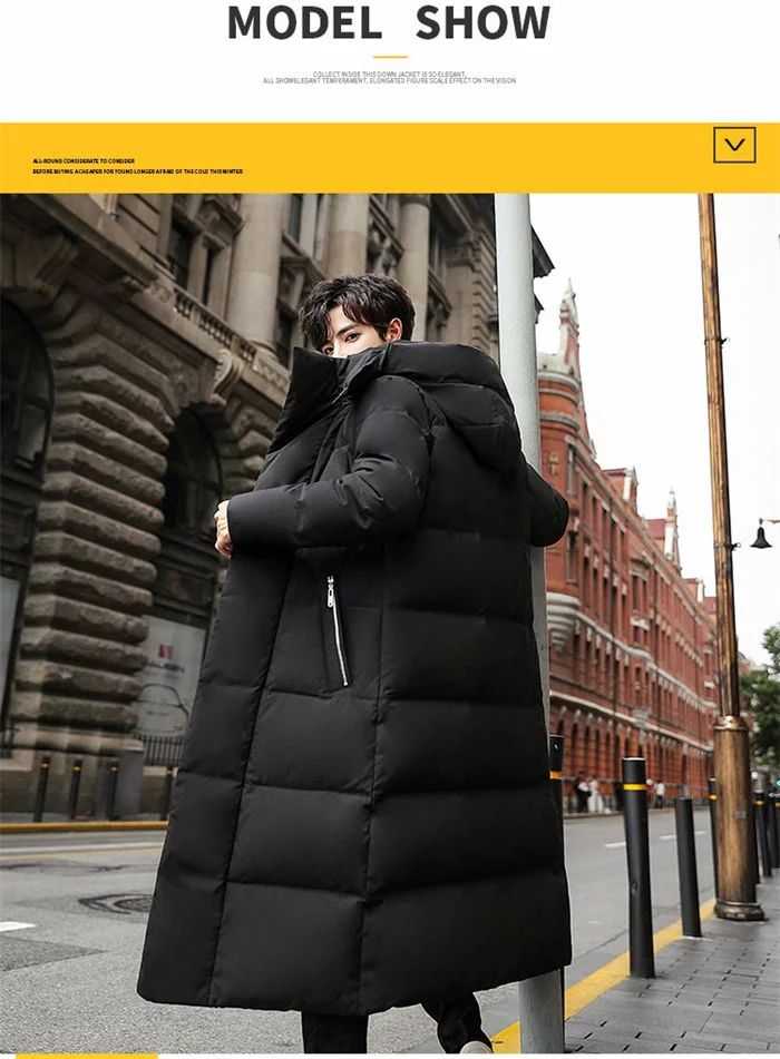 ダウンジャケットロング丈メンズアウター「S~5XL」秋冬アウター中綿コートフード付きメンズコートロングコート通勤防寒防風暖かいメンズアウター304050着痩せ体型カバー大きいサイズ秋冬人気作品質良い防