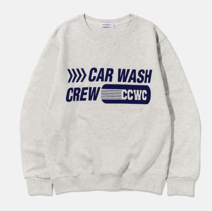 [Crazy Car Wash Crew] OBLIQUE SWEATSHIRTS