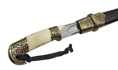 Qoo10] 模造刀 コサックサーベル ゴールド DE : ホビー・コスプレ