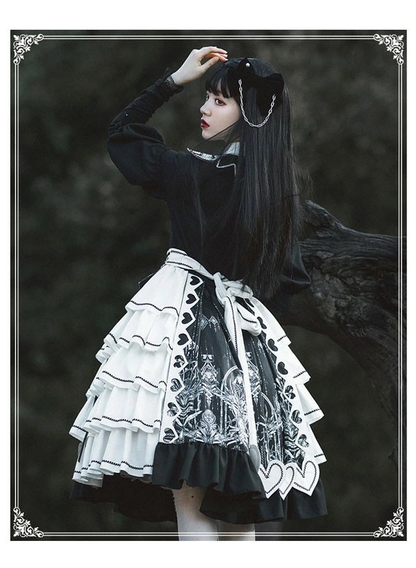 ロリータ 黒ロリ ワンピース Aライン Lolita メイド 女の子 コスプレ ミモレ丈 レディース コスチューム 衣装 かわいい 可愛い フリル 仮装 イベント ゆめかわいい 女の子 ガールズ リ ロリータ 黒ロリ ワンピース Aライン Lolita メイド 女の子 コスプレ ミモレ丈 レディース コスチューム 衣装 かわいい 可愛い フリル 仮装 イベント ゆめかわいい 女の子 ガールズ リ