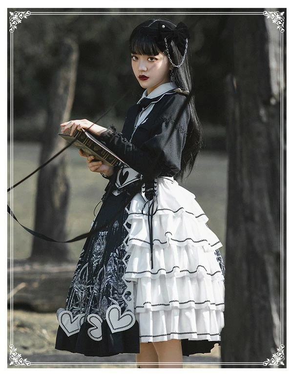 ロリータ 黒ロリ ワンピース Aライン Lolita メイド 女の子 コスプレ ミモレ丈 レディース コスチューム 衣装 かわいい 可愛い フリル 仮装 イベント ゆめかわいい 女の子 ガールズ リ ロリータ 黒ロリ ワンピース Aライン Lolita メイド 女の子 コスプレ ミモレ丈 レディース コスチューム 衣装 かわいい 可愛い フリル 仮装 イベント ゆめかわいい 女の子 ガールズ リ