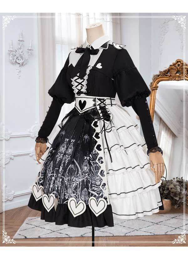 ロリータ 黒ロリ ワンピース Aライン Lolita メイド 女の子 コスプレ ミモレ丈 レディース コスチューム 衣装 かわいい 可愛い フリル 仮装 イベント ゆめかわいい 女の子 ガールズ リ ロリータ 黒ロリ ワンピース Aライン Lolita メイド 女の子 コスプレ ミモレ丈 レディース コスチューム 衣装 かわいい 可愛い フリル 仮装 イベント ゆめかわいい 女の子 ガールズ リ