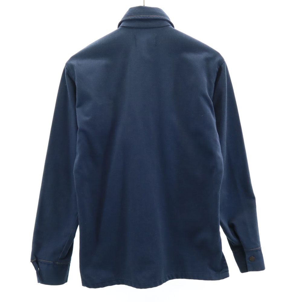 70s ヴィンテージ 長袖 ウエスタンシャツ S ネイビー KINGSROAD メンズ