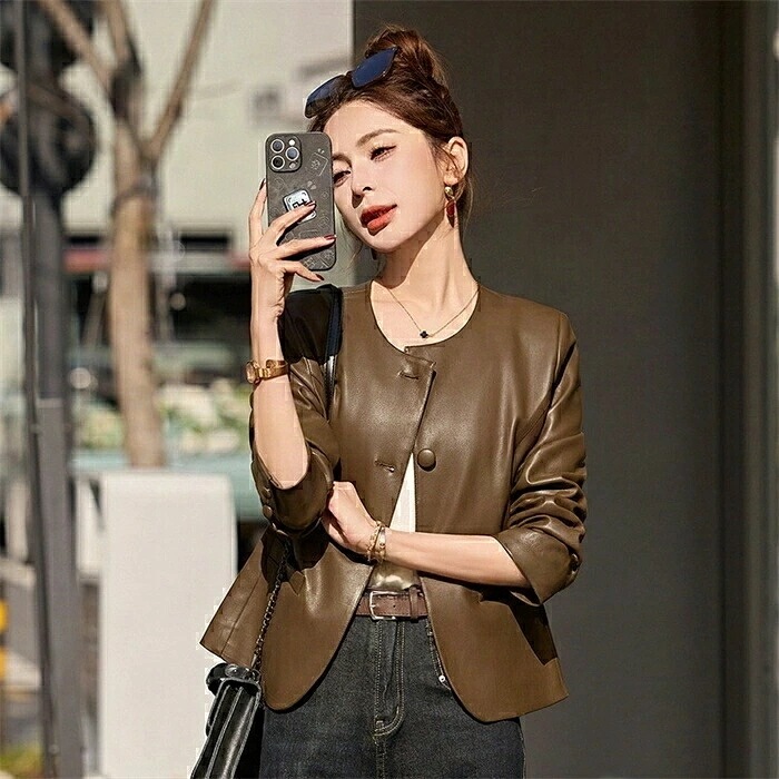 革ジャン 本革 ライダースジャケット レディース レザージャケット 本革ジャケット ノーカラー 美シルエット 皮ジャン 本革ジャケット ブラック ベージュ ブラウン 羊革 コート本皮 M-3X 革ジャン 本革 ライダースジャケット レディース レザージャケット 本革ジャケット ノーカラー 美シルエット 皮ジャン 本革ジャケット ブラック ベージュ ブラウン 羊革 コート本皮 M-3X