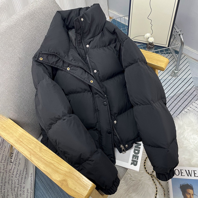 女性用ショートダウンジャケットsサイズ2025冬新作韓国版多用途肥厚ルーズホワイトダックダウンジャケット 女性用ショートダウンジャケットsサイズ2025冬新作韓国版多用途肥厚ルーズホワイトダックダウンジャケット