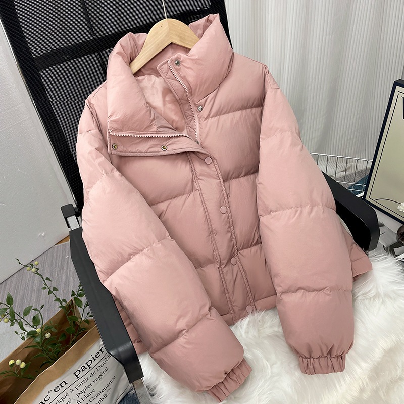 女性用ショートダウンジャケットsサイズ2025冬新作韓国版多用途肥厚ルーズホワイトダックダウンジャケット 女性用ショートダウンジャケットsサイズ2025冬新作韓国版多用途肥厚ルーズホワイトダックダウンジャケット