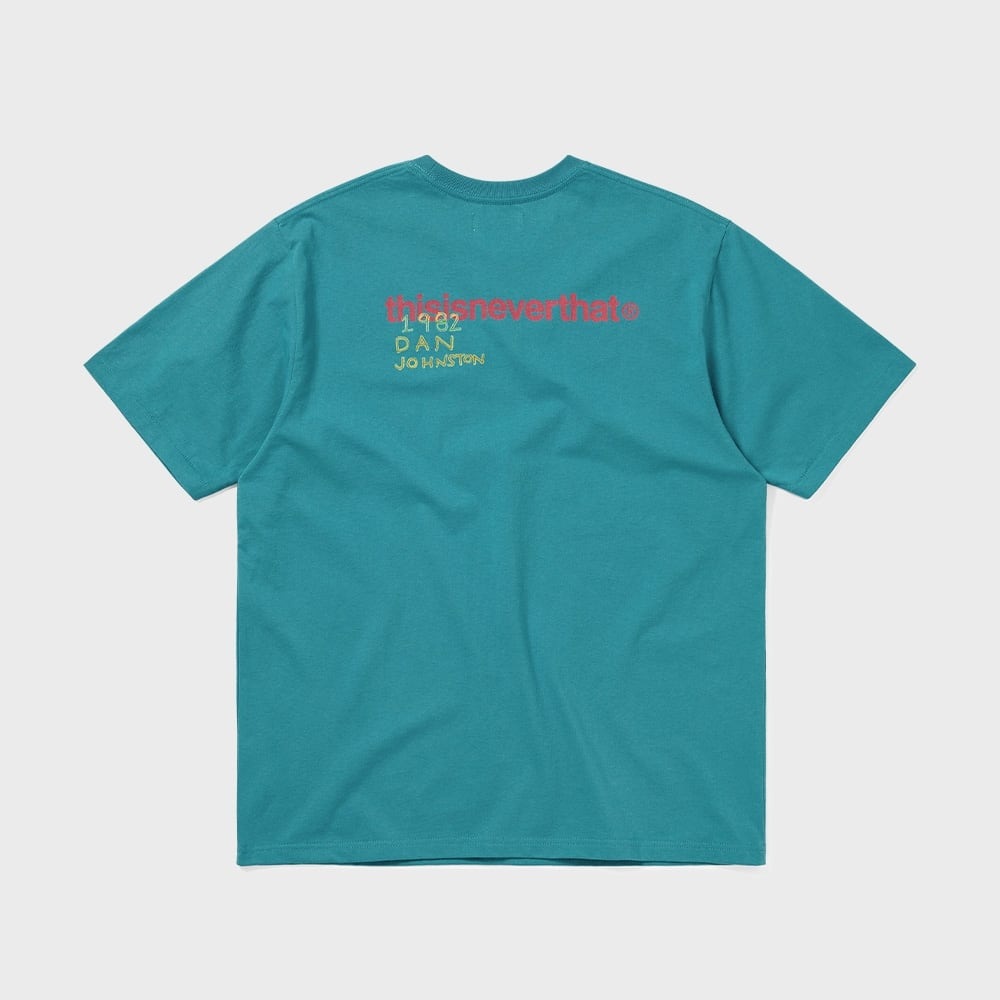 ディスイ즈ネバーザット TNT Daniel Johnston Scared Tee Teal ディスイ즈ネバーザット TNT Daniel Johnston Scared Tee Teal