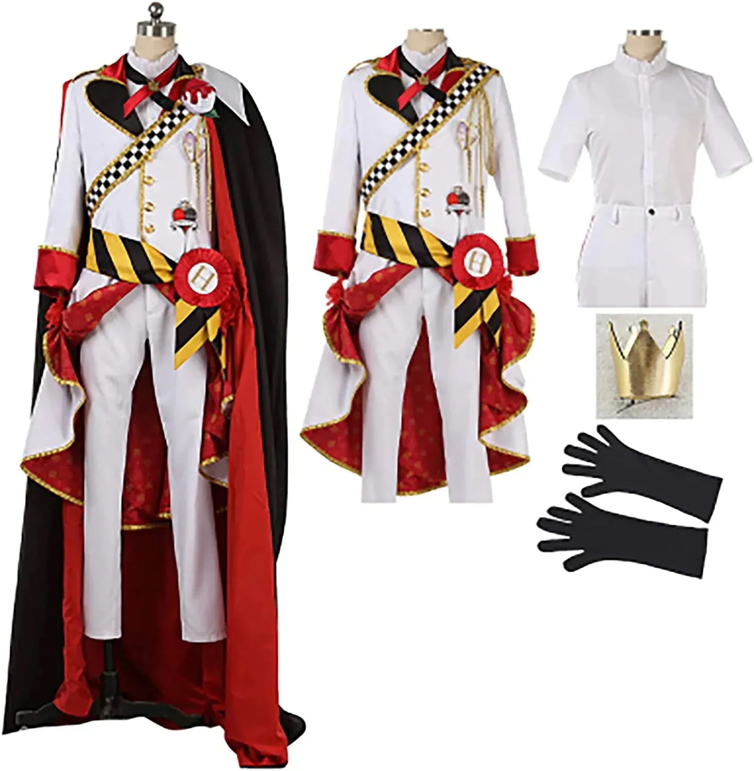 ツイステ リドル エース デュース トレイ ケイト ハーツラビュル寮 寮服 衣装 ウィッグ 靴 追加可 コスプレ ハロウィン クリスマス コスプレ衣装