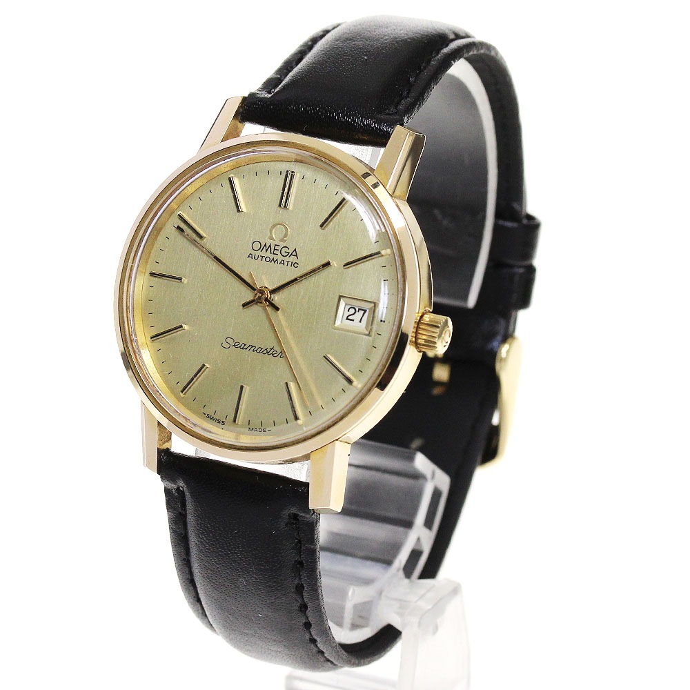 オメガ OMEGA 166.0202 シーマスター デイト cal.1010 自動巻き メンズ _834807【中古】