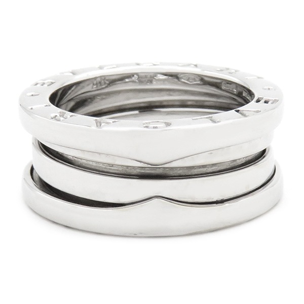 ブルガリ BVLGARI リング 指輪 ビーゼロワン B-zero1 2バンドリング K18WG ホワイトゴールド #48(JP8) 750 18金 7.5号 【箱】【中古】 ブルガリ BVLGARI リング 指輪 ビーゼロワン B-zero1 2バンドリング K18WG ホワイトゴールド #48(JP8) 750 18金 7.5号 【箱】【中古】
