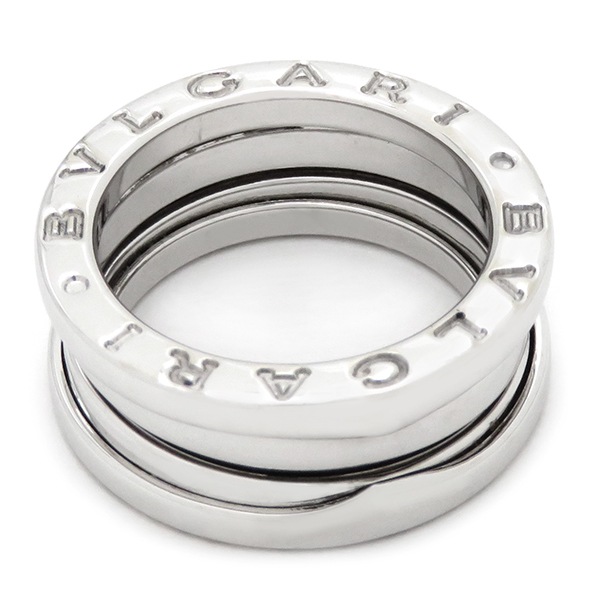 ブルガリ BVLGARI リング 指輪 ビーゼロワン B-zero1 2バンドリング K18WG ホワイトゴールド #48(JP8) 750 18金 7.5号 【箱】【中古】 ブルガリ BVLGARI リング 指輪 ビーゼロワン B-zero1 2バンドリング K18WG ホワイトゴールド #48(JP8) 750 18金 7.5号 【箱】【中古】