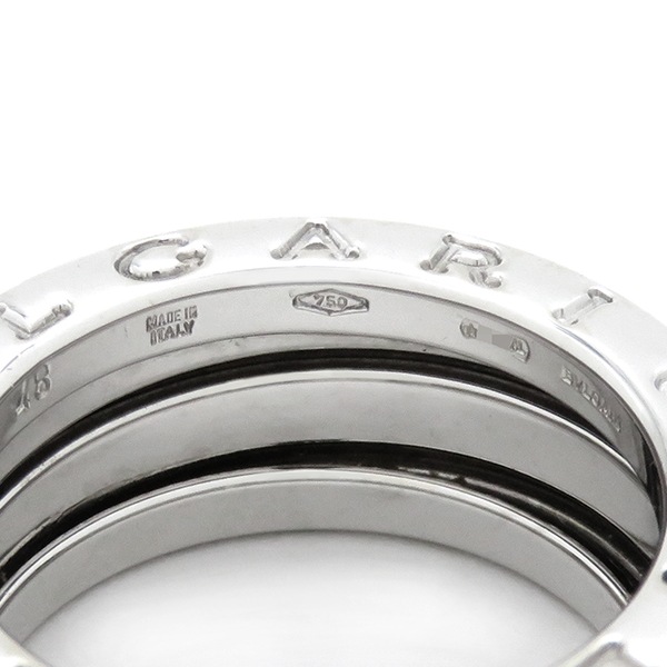ブルガリ BVLGARI リング 指輪 ビーゼロワン B-zero1 2バンドリング K18WG ホワイトゴールド #48(JP8) 750 18金 7.5号 【箱】【中古】 ブルガリ BVLGARI リング 指輪 ビーゼロワン B-zero1 2バンドリング K18WG ホワイトゴールド #48(JP8) 750 18金 7.5号 【箱】【中古】