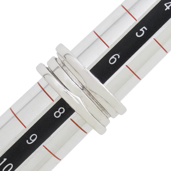 ブルガリ BVLGARI リング 指輪 ビーゼロワン B-zero1 2バンドリング K18WG ホワイトゴールド #48(JP8) 750 18金 7.5号 【箱】【中古】 ブルガリ BVLGARI リング 指輪 ビーゼロワン B-zero1 2バンドリング K18WG ホワイトゴールド #48(JP8) 750 18金 7.5号 【箱】【中古】