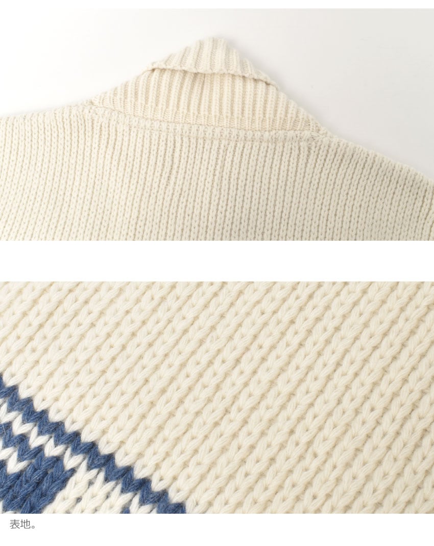 エクス マキナ SWELL MAP CARDIGAN DMF228508 メンズ 上着 羽織 長袖 防寒 ジャケット おしゃれ 定番 カジュアル ブランド シンプル アウトドア ニット 耐久