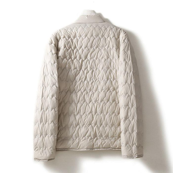 キルティング ジャケット レディース 中綿ジャケット アウター 上着 羽織り コート ショート ノーカラー 撥水 長袖 中綿 防寒 カジュアル アウトドア