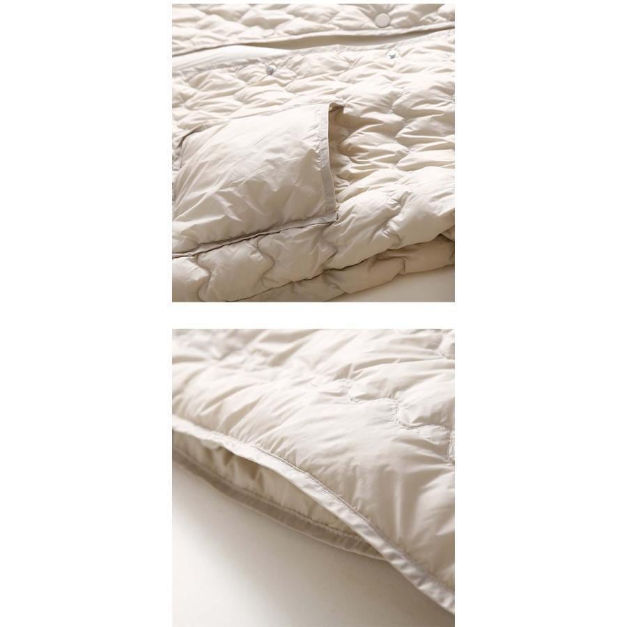 キルティング ジャケット レディース 中綿ジャケット アウター 上着 羽織り コート ショート ノーカラー 撥水 長袖 中綿 防寒 カジュアル アウトドア