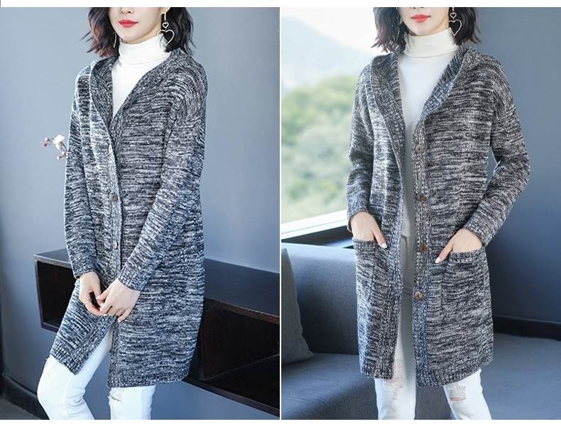 トップス カーディガン ロング ロング丈 袖あり 長袖 萌袖 襟なし