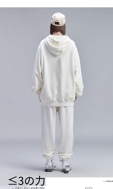 秋 フード付き スウェットシャツ ガールズ トレンド ブランド カップル ヒップホップ 不規則 スプライシング ロゴ プリント パーカー ルーズ 秋 フード付き スウェットシャツ ガールズ トレンド ブランド カップル ヒップホップ 不規則 スプライシング ロゴ プリント パーカー ルーズ